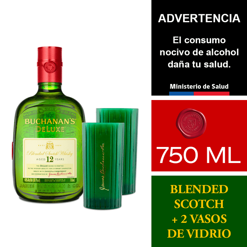 BUCHANANS 12 AÑOS 750 ML