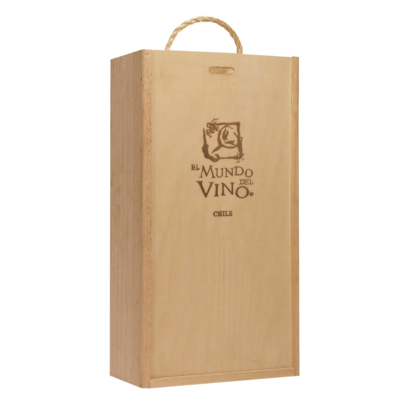 CAJA PINO 2 BOTELLAS