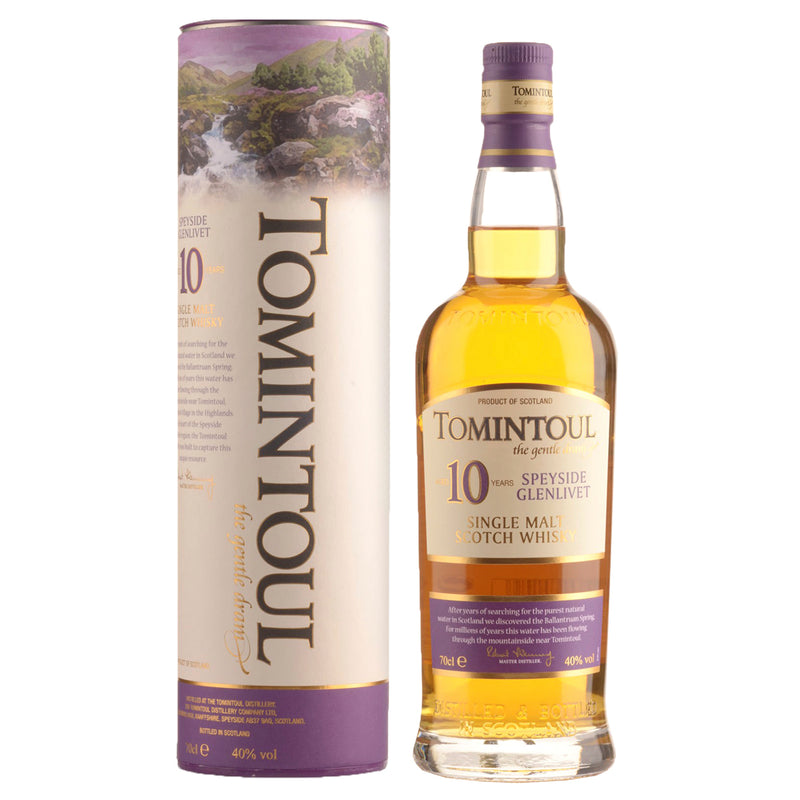 WHISKY TOMINTOUL 10 YEARS  700 ML