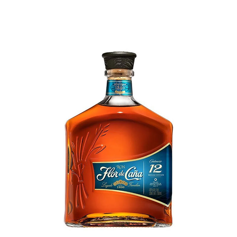 FLOR DE CAÑA 12 AÑOS CENTENARIO GOLD 750 ML