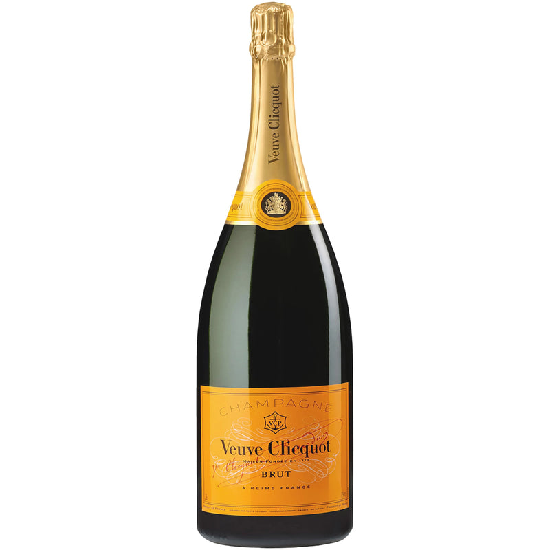 VEUVE CLICQUOT YELLOW LABEL BRUT CHAMPAGNE 1500 CC