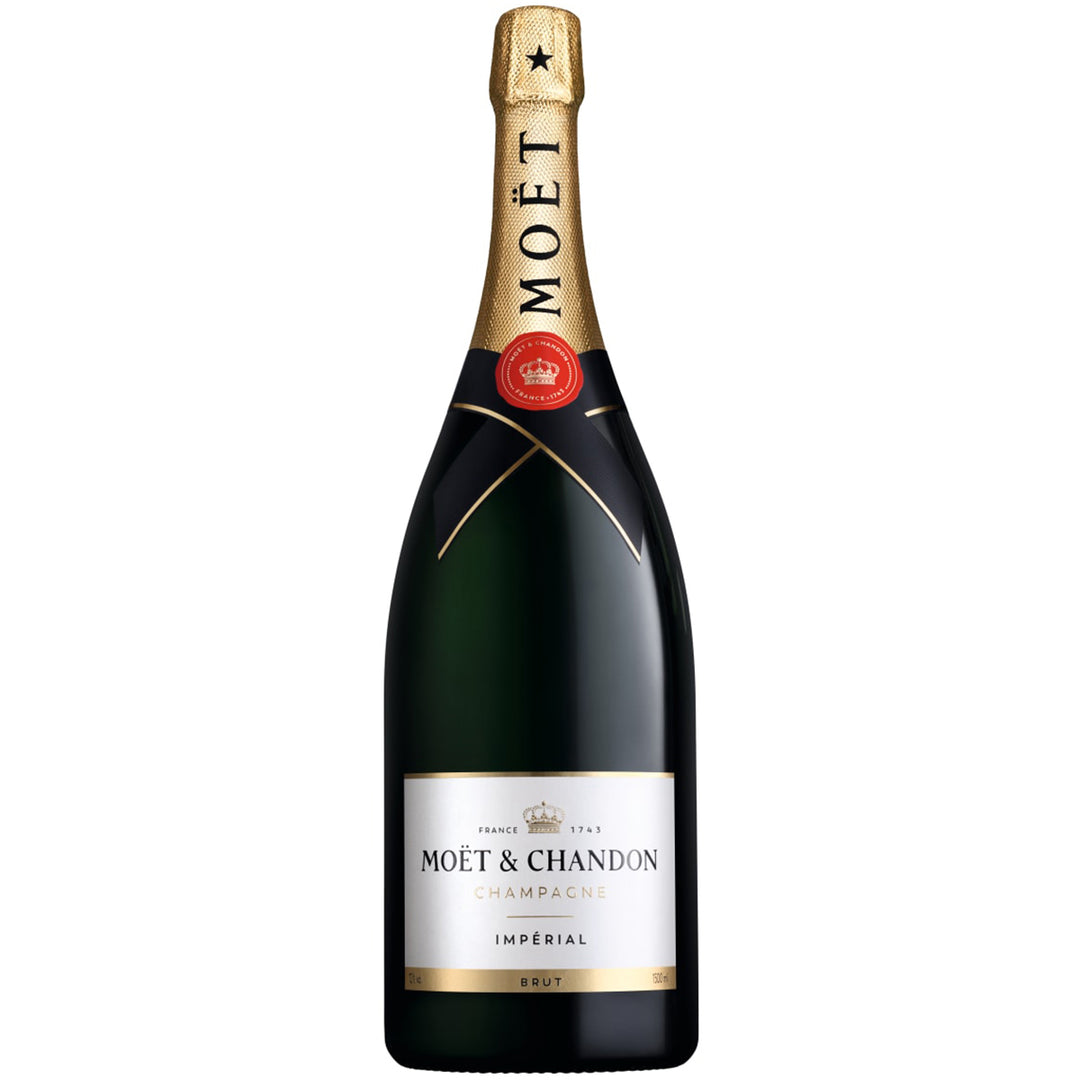 MOET & CHANDON BRUT IMPERIAL 1500ml⭐︎ MOËT & CHANDON IMPERIAL BRUT CHAMPAGNE 1500 CC – El Mundo del Vino