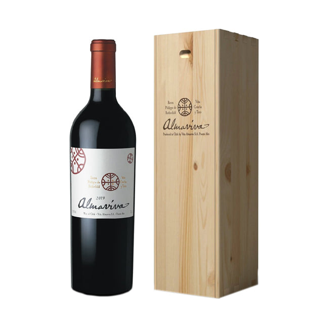 ALMAVIVA CABERNET SAUVIGNON 2023 CON CAJA DE MADERA 750 ML