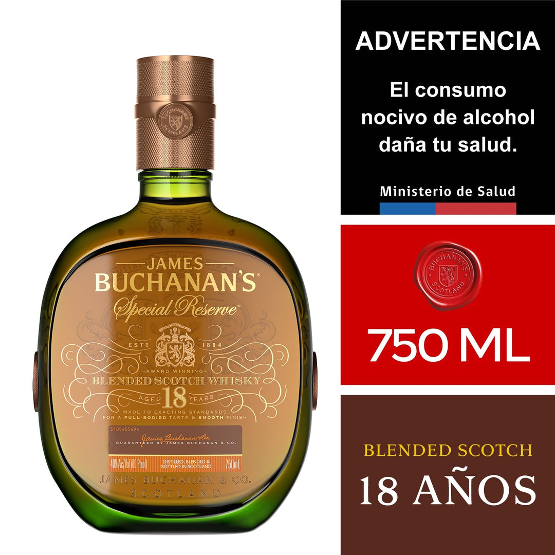 BUCHANAN´S 18 AÑOS – El Mundo del Vino