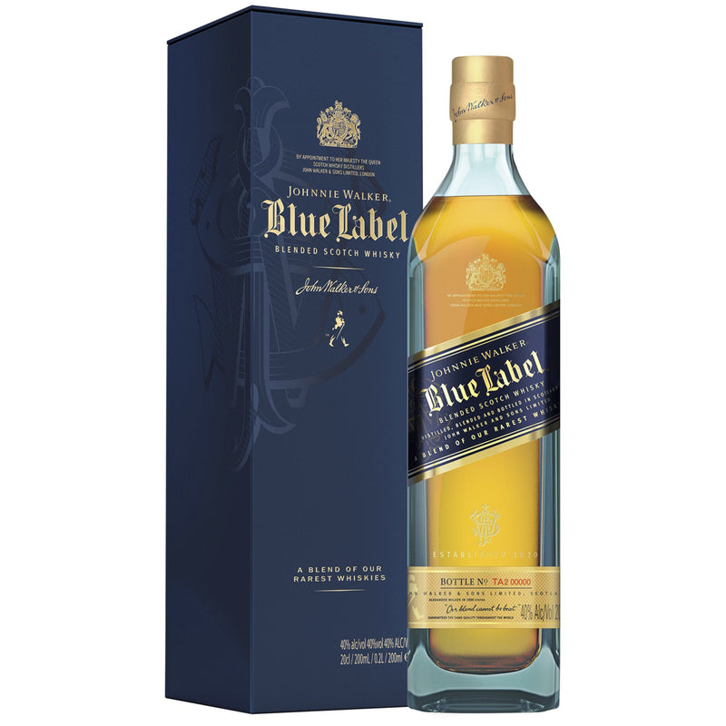 未開栓 Johnnie Walker Blue Label 750ml 40% Whisky Blue Label | El Mundo del Vino