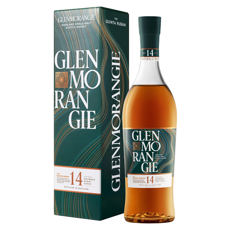 GLENMORANGIE QUINTA RUBAN 14 AÑOS WHISKY 750 ML
