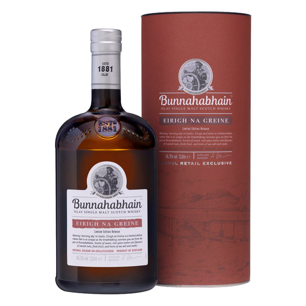 BUNNAHABHAIN EIRIGH NA GREINE 1000 ML
