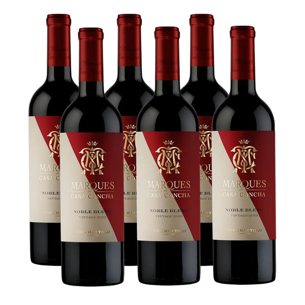 CAJA X 6 CONCHA Y TORO MARQUES RED BLEND 750 CC