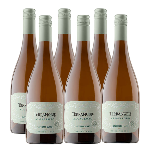CAJA X 6 TERRANOBLE ALGARROBO SAUVIGNON BLANC 750 ML