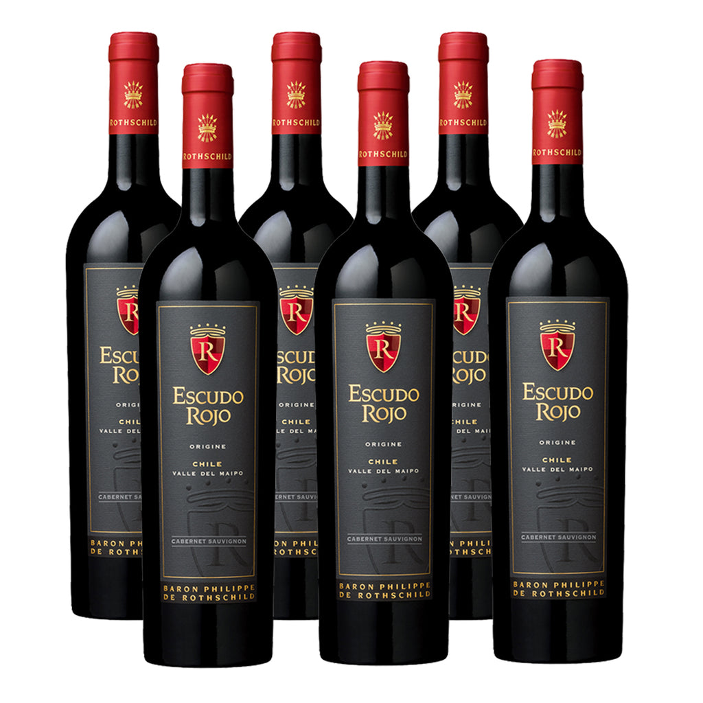 Pack x6 ESCUDO ROJO ORIGINE 750 ML – El Mundo del Vino