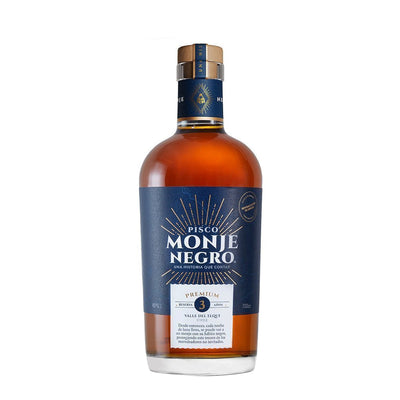 PISCO MONJE NEGRO 3 AÑOS 40º 700 ML