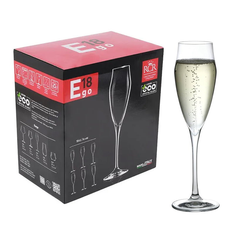 SET 6 COPAS CHAMPAGNE EGO E18