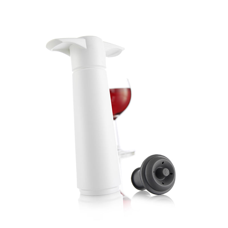 WINE SAVER WHITE (1 PUMP, 1 STOPPER)