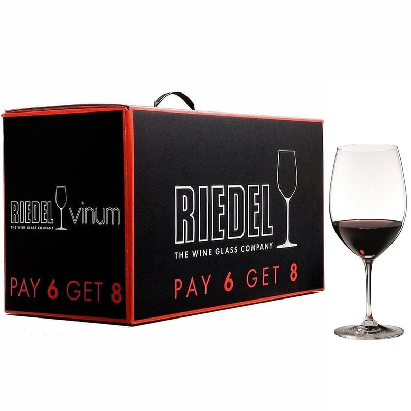 SET 6 COPAS VUNUM CABERNET SAU. LLEVE 8 PAGUE 6