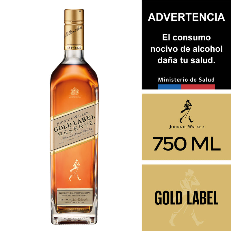 WHISKY JOHNNIE WALKER GOLD LABEL RESERVE 750 ML