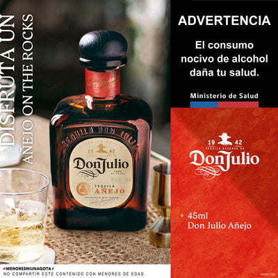 TEQUILA DON JULIO AÑEJO 700 ML