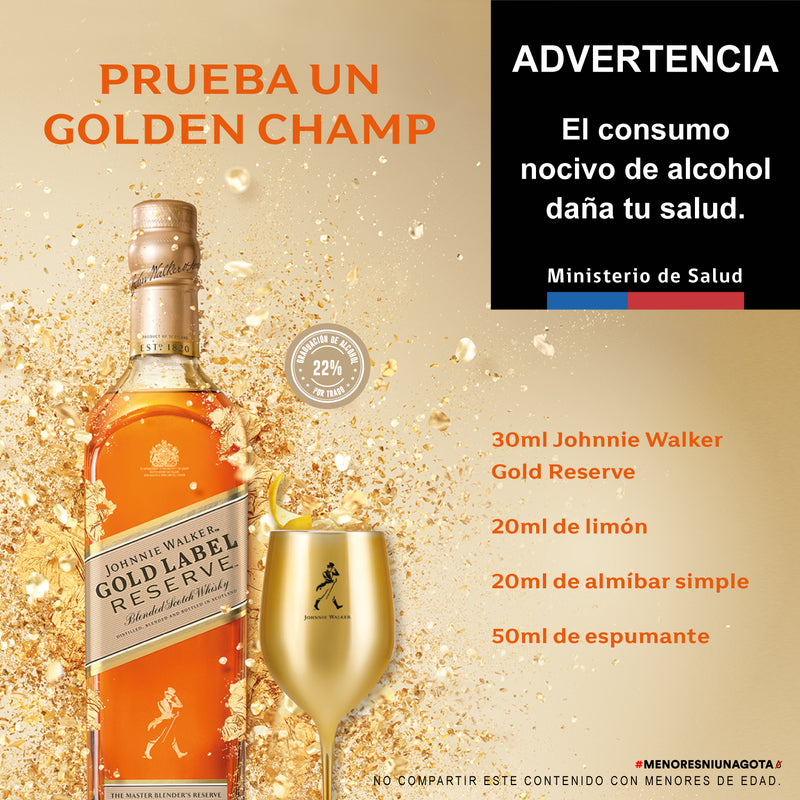 WHISKY JOHNNIE WALKER GOLD LABEL RESERVE 750 ML