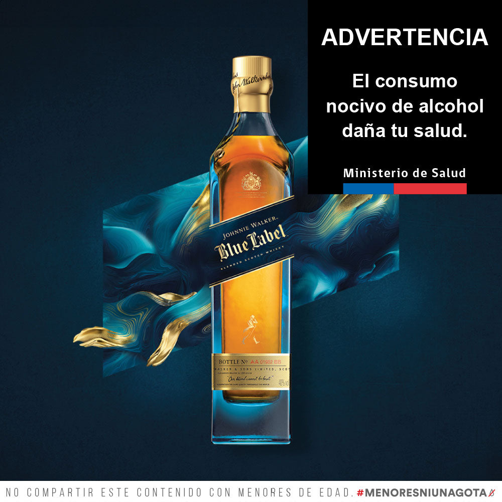 WHISKY JOHNNIE WALKER BLUE LABEL – El Mundo del Vino