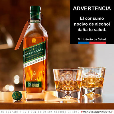 WHISKY JOHNNIE WALKER GREEN LABEL