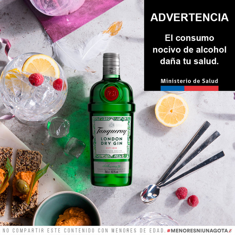 GIN TANQUERAY LONDON DRY 750 ML