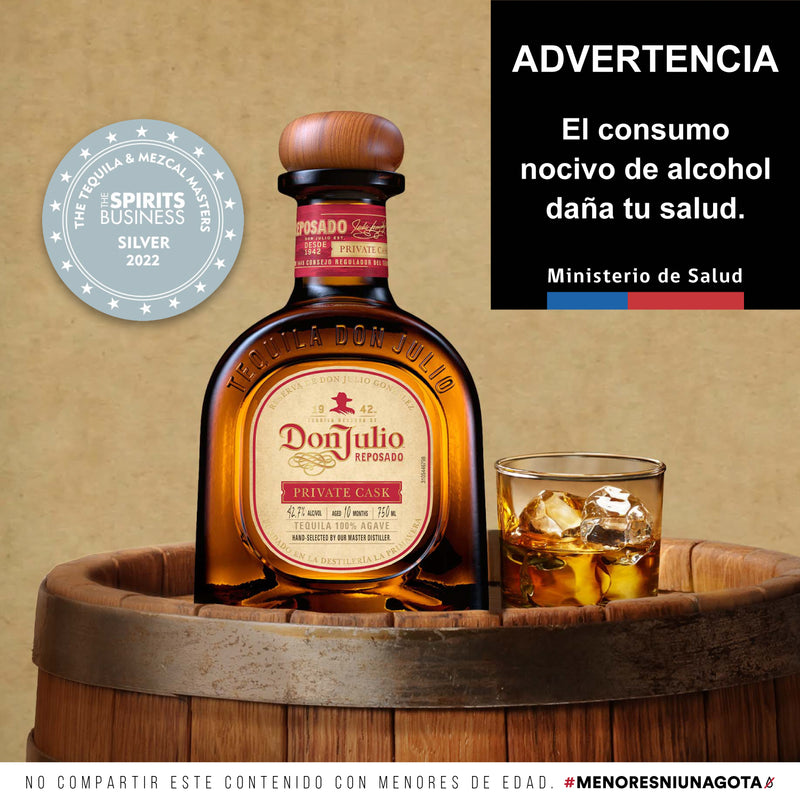 TEQUILA DON JULIO REPOSADO 750 ML