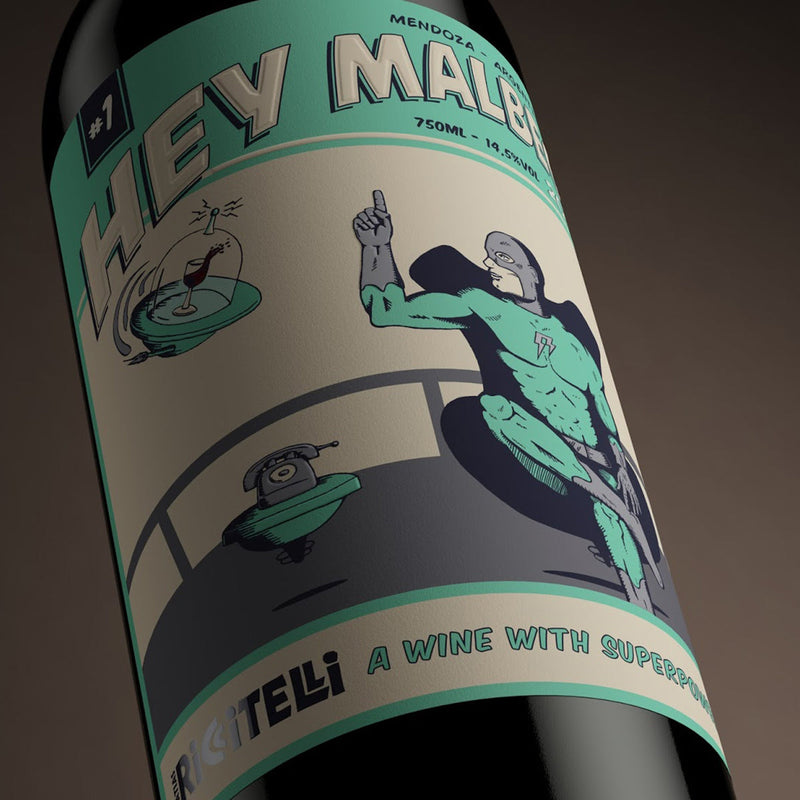 RICCITELLI HEY MALBEC, MENDOZA 750 ML