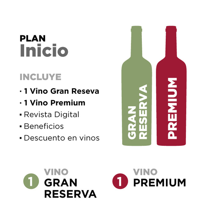 Suscripción Inicio
