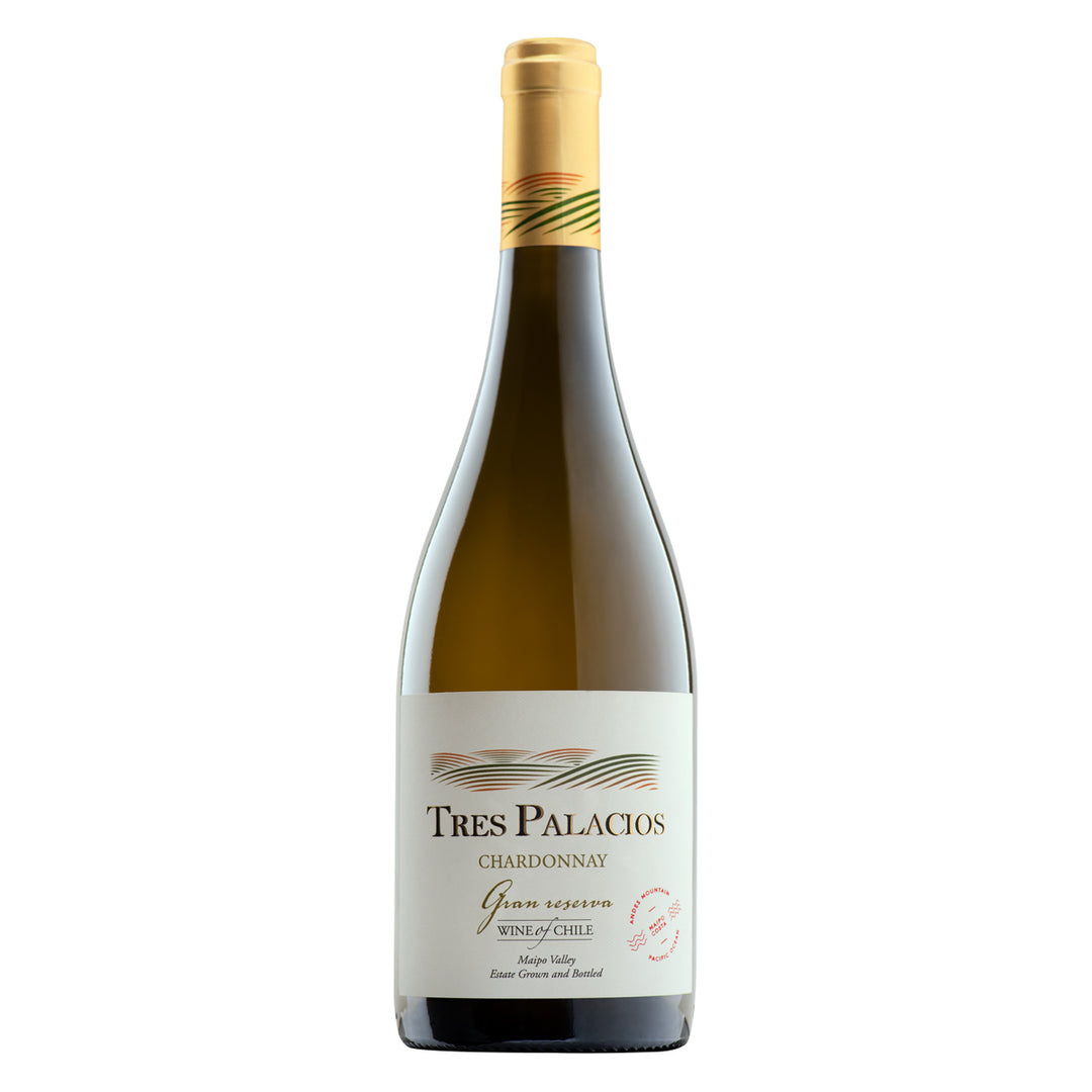 TRES PALACIOS GRAN RESERVA CHARDONNAY 750 ML – El Mundo del Vino